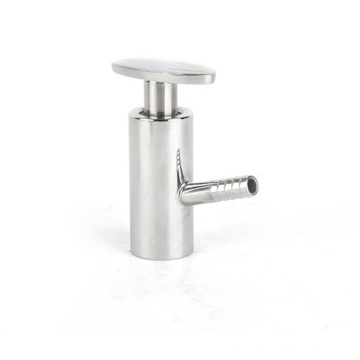 Santhai Brand SS304 SS316L Stainless Steel Sanitary Food Grade  Weld Thread Clamp Aseptic Sample Valve